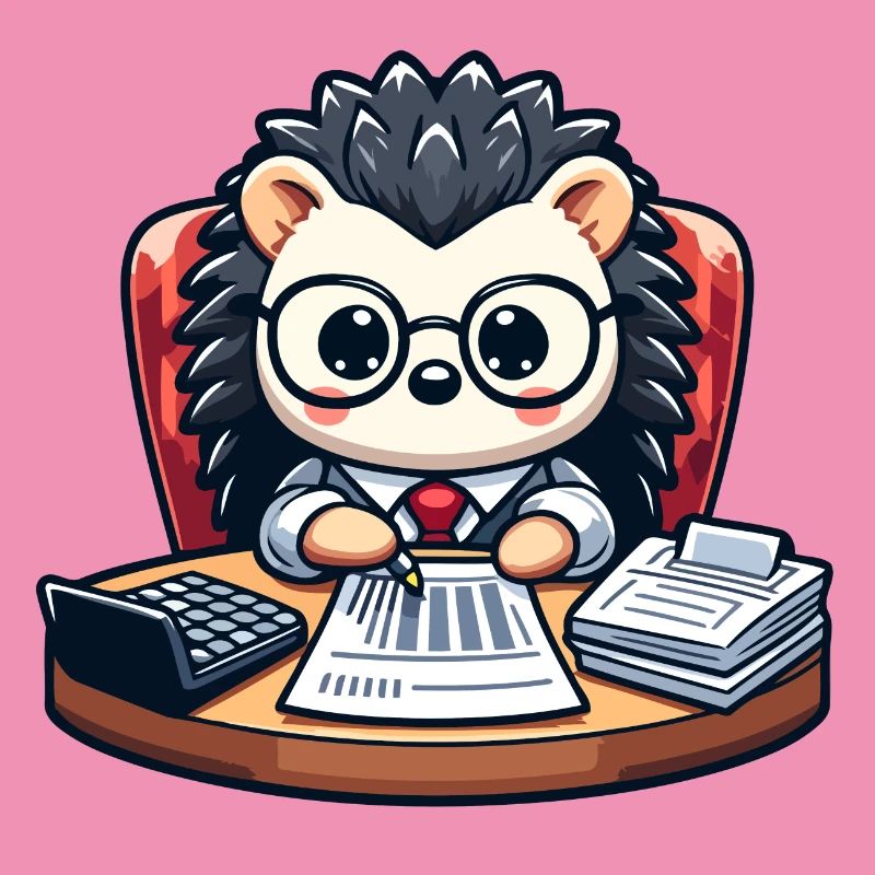 Hérisson comptable : la bestiole calculatrice
