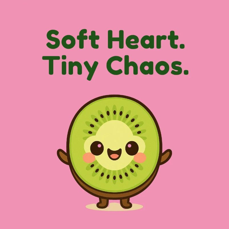 Softe Herz Tiny Chaos Kiwi