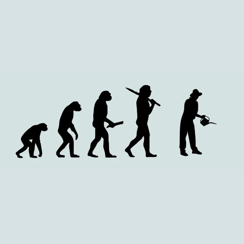 gaertner Evolution Fortschritt Entwicklung