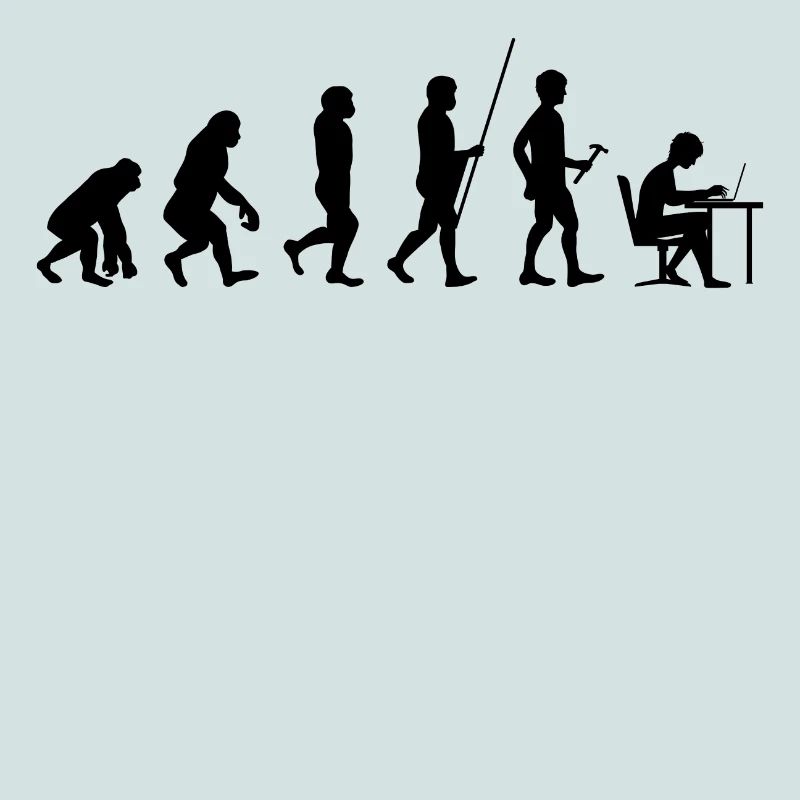 Evolution pour cadeau T-shirt ITler