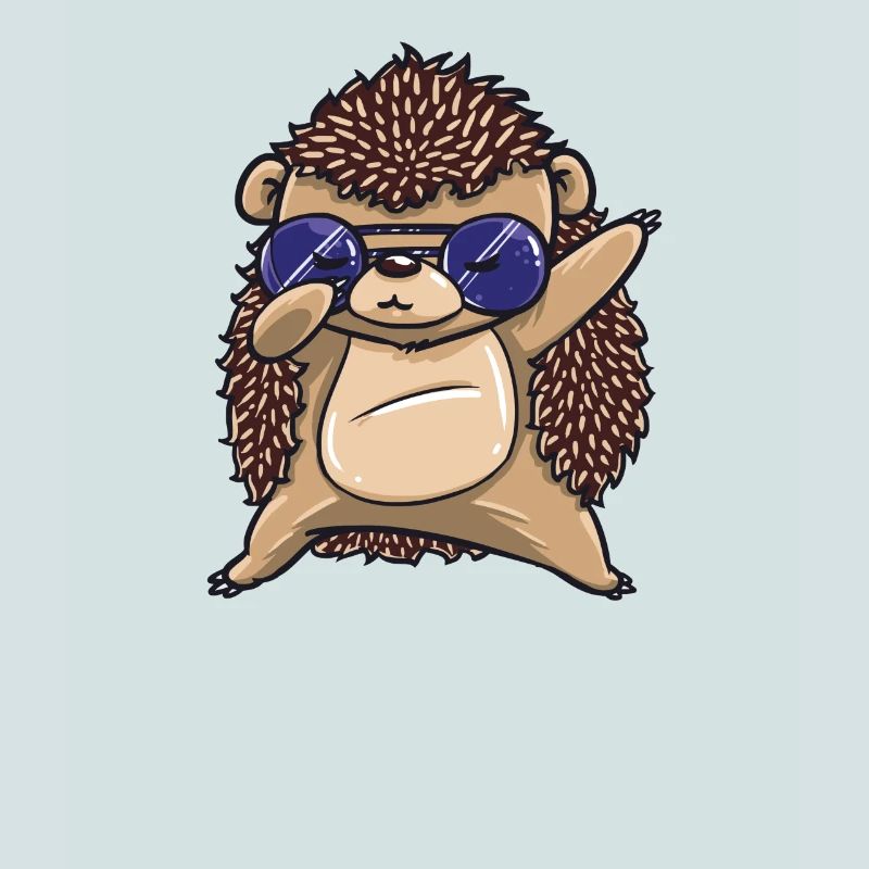 Dabbing dab Igel Dab Geschenk Geburtstag lustig