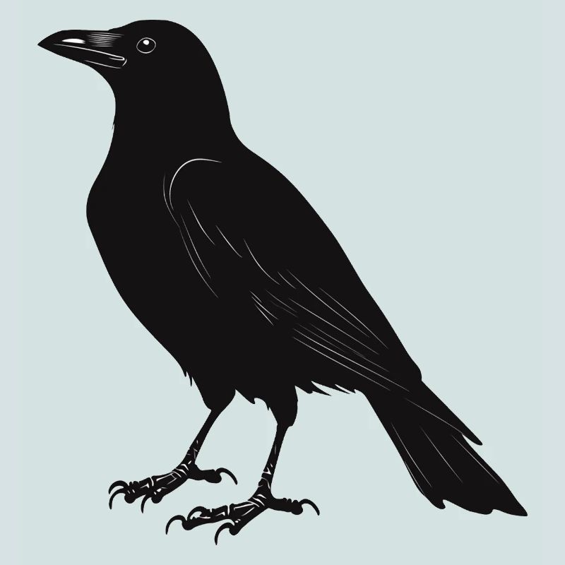schwarzer Vogel