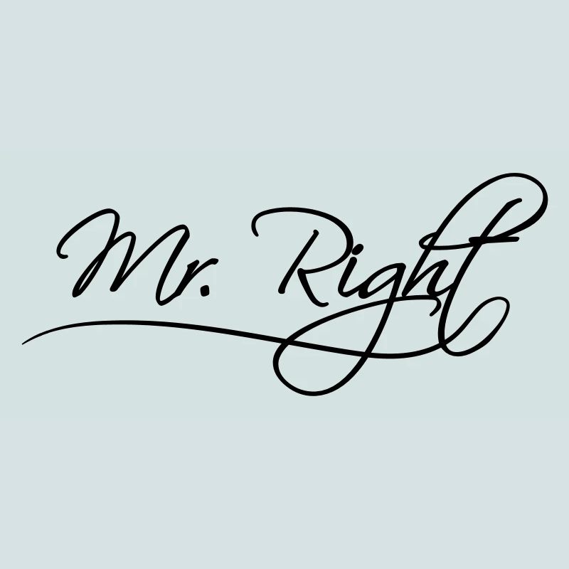 mr right bester ehemann husband text junggesellena