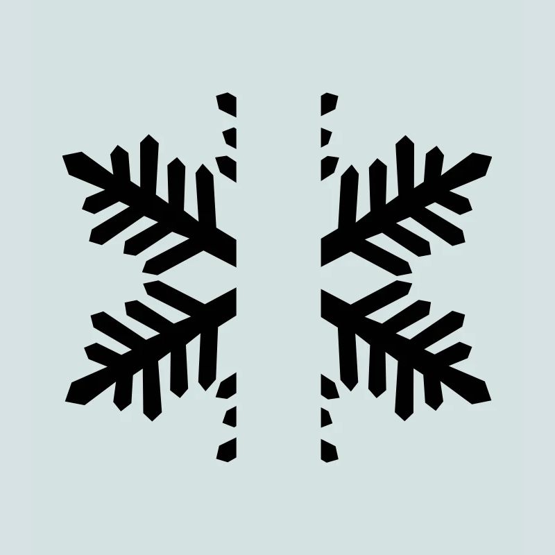Flocon de neige - Noël