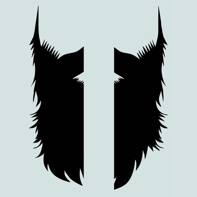 Hipster Beard Vector