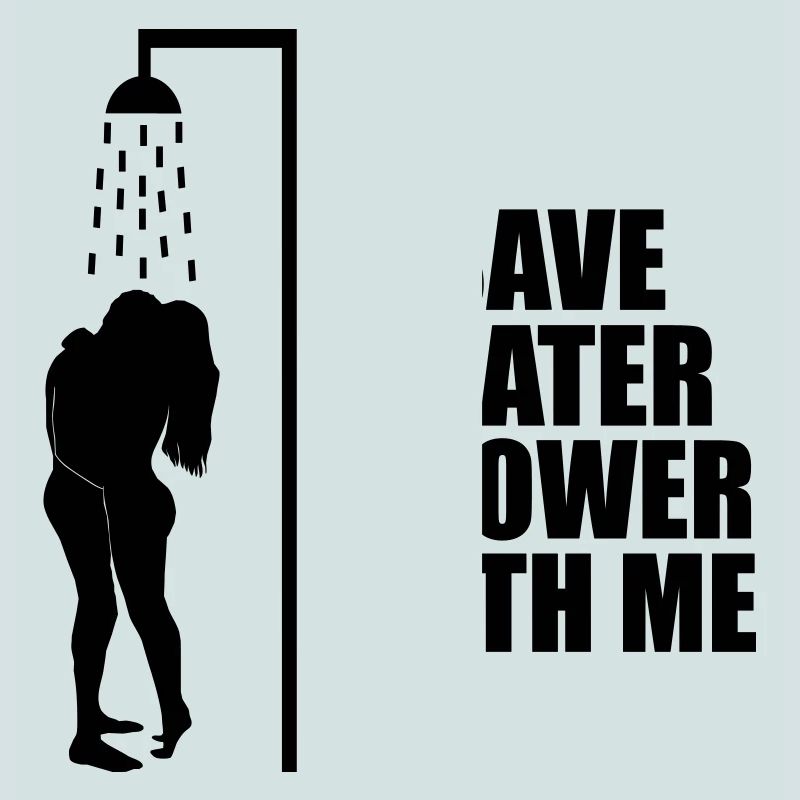 Save water shower with me