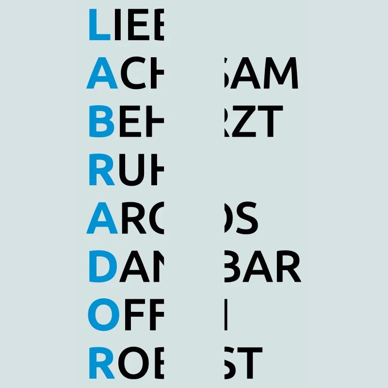 Labrador Eigenschaften Spruch