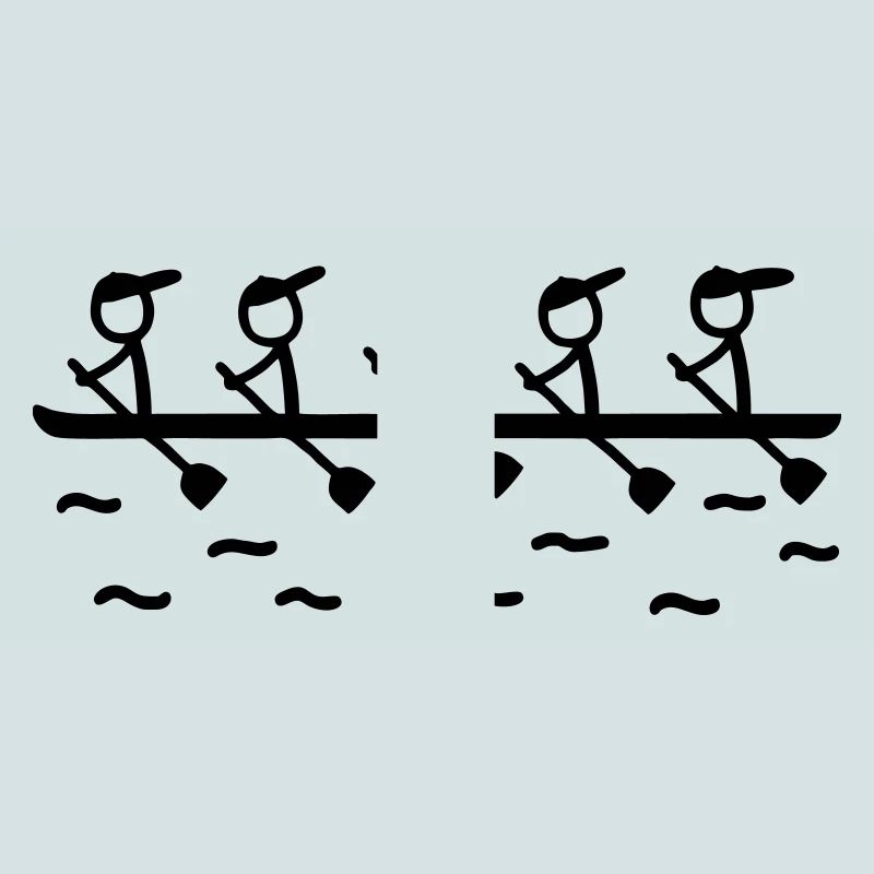 Rowing boat five