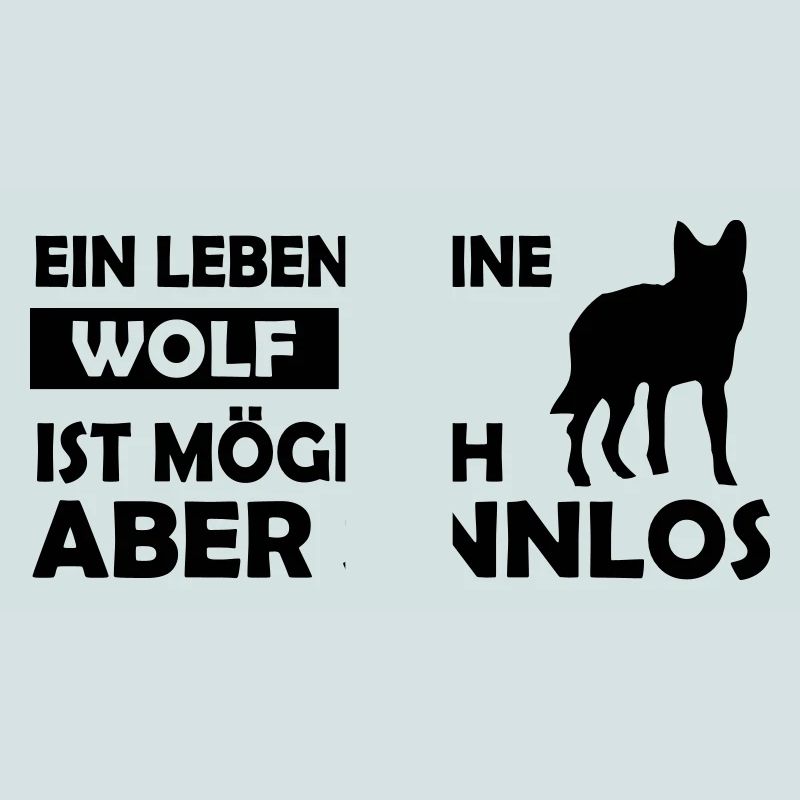 ein leben ohne wolf
