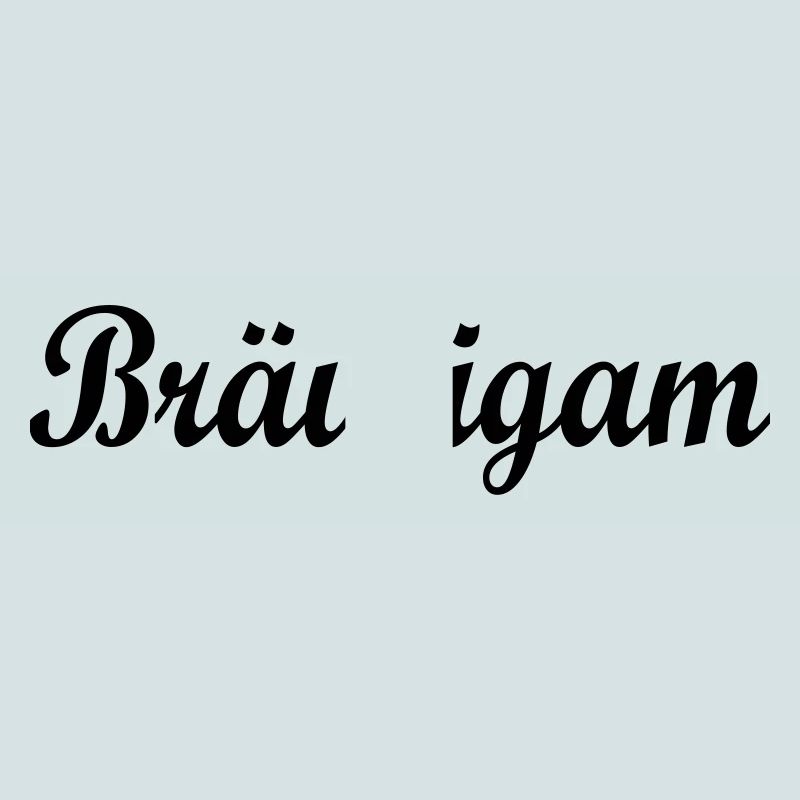 Bräutigam
