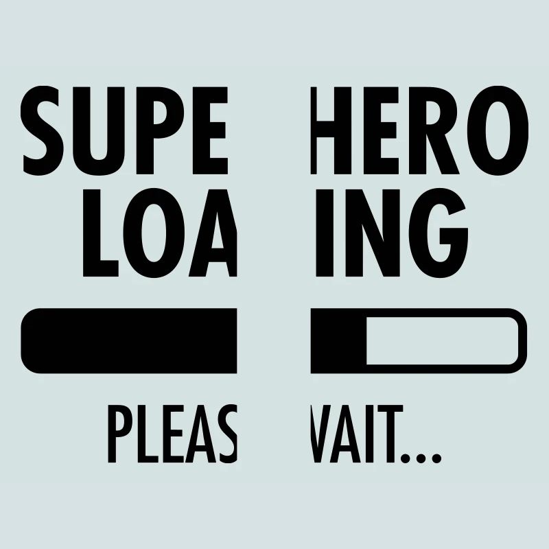 Superhero Loading- Please Wait...