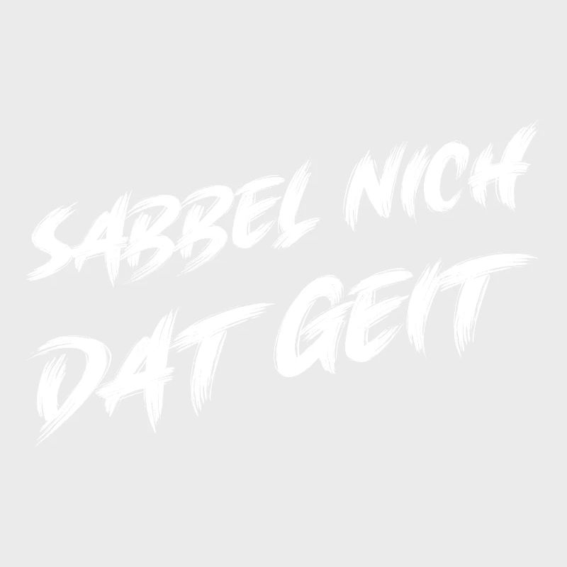 Ne bave pas, conception de dialecte amusante