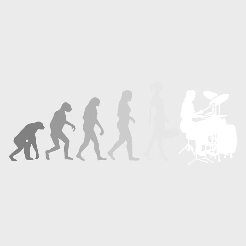 Evolution Schlagzeugerin Percussion Drummer