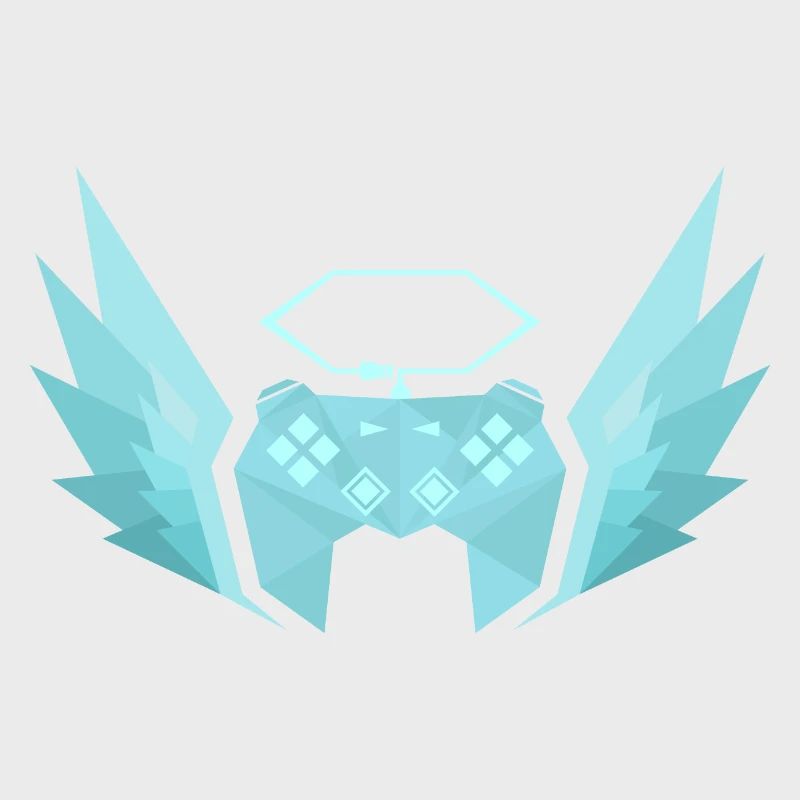 Controller with joins (pastel turquoise)