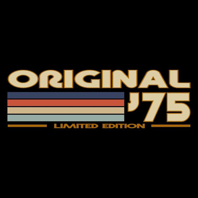 Retro vintage 1975