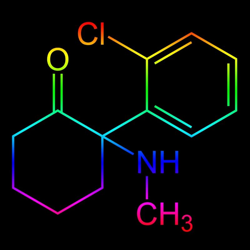 Ketamine structural formula