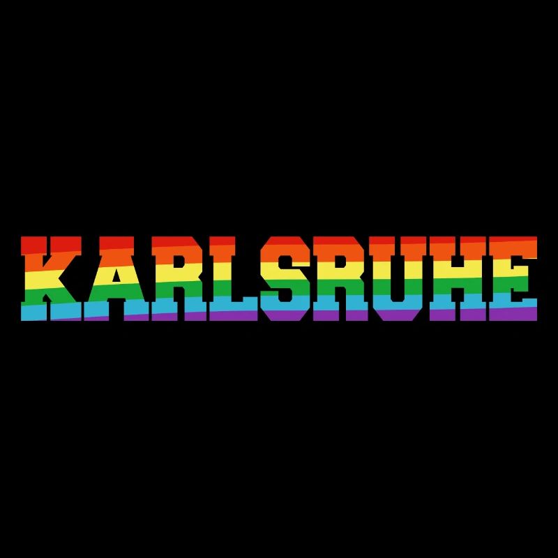 Karlsruhe Regenbogenfahne