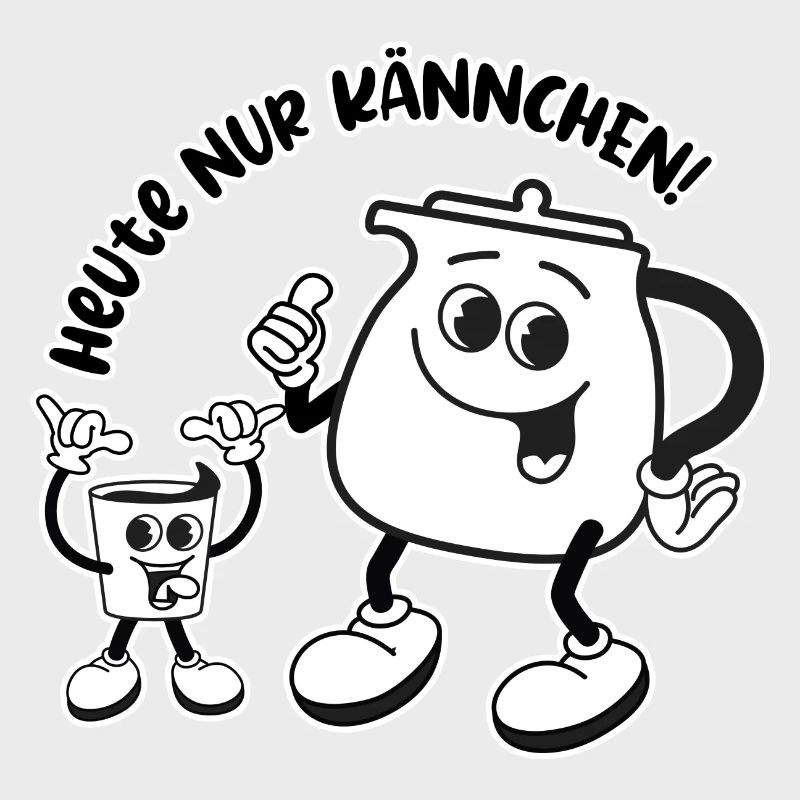 Heute nur Kännchen - Wird ein harter Tag!