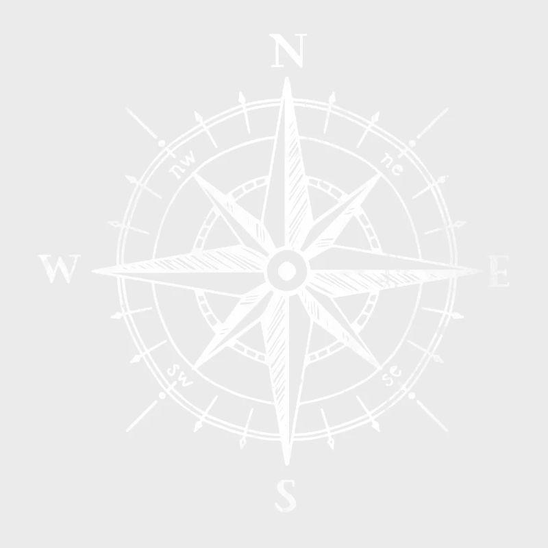 Gift Retro Compass Cardinal points