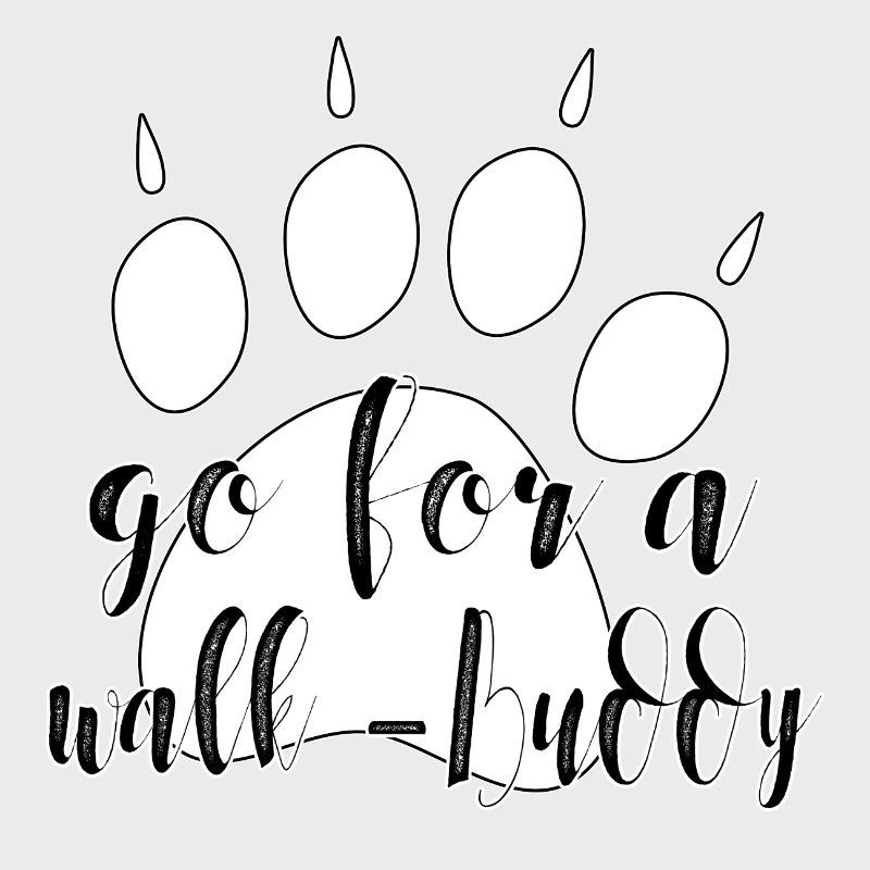 Go for a Walk Buddy – Conception de chien