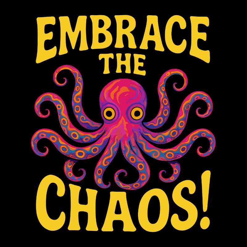 Mach dir das Design des Chaos Octopus zu eigen
