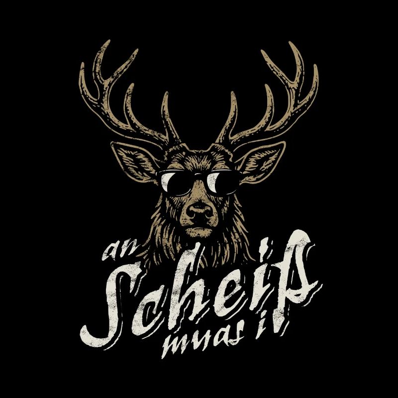 Cooler Hirsch - An Scheiß muas i - Bier & Gaudi
