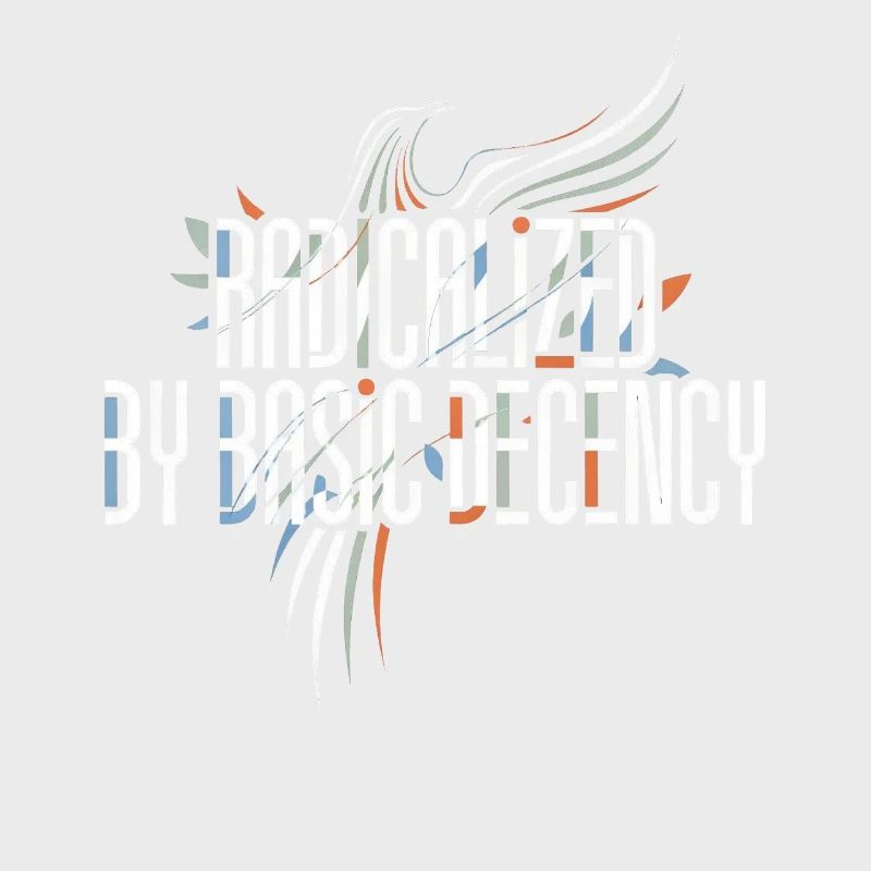 Radicalized by Basic Decency Shirt for Activists