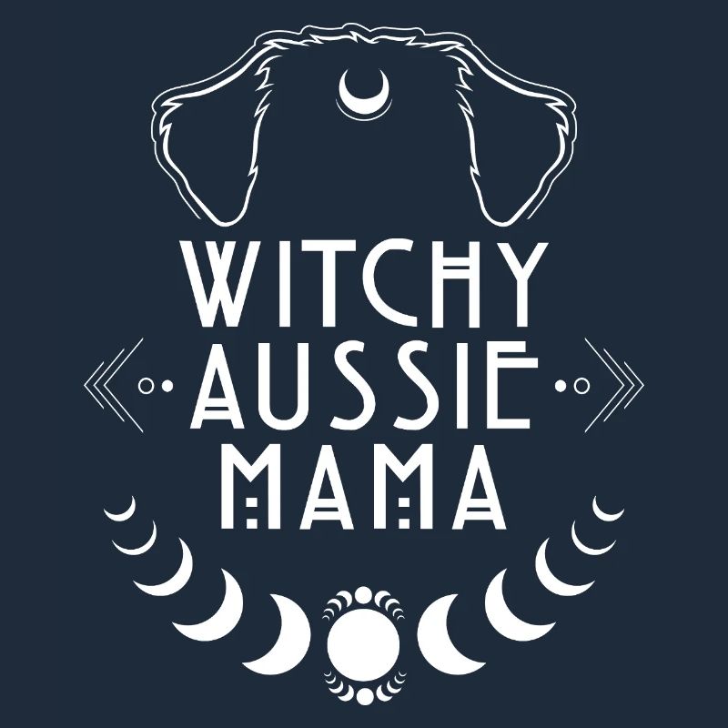 Witchy Aussie Mama Hunde Hexe Hexen