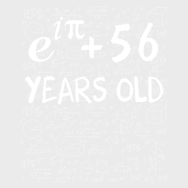 55th birthday 55 years Euler Identity math gift