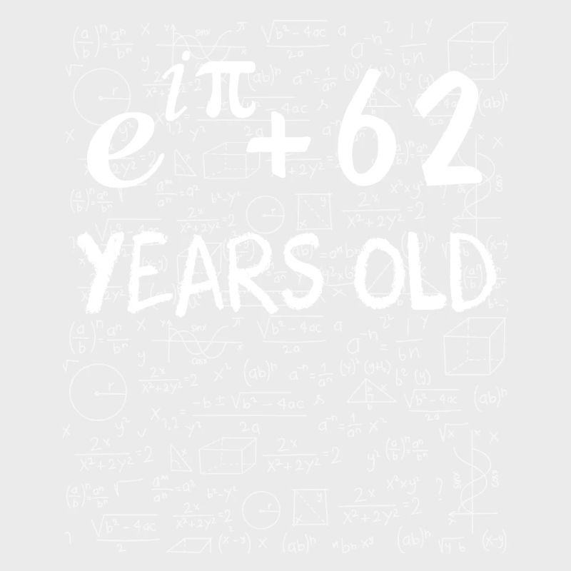 61st Birthday 61 Years Euler Identity Math Gift