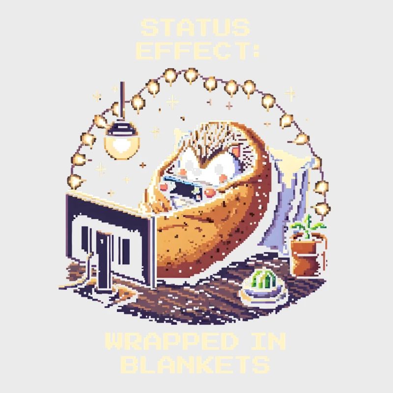 Statut : Blotti dans des couvertures
