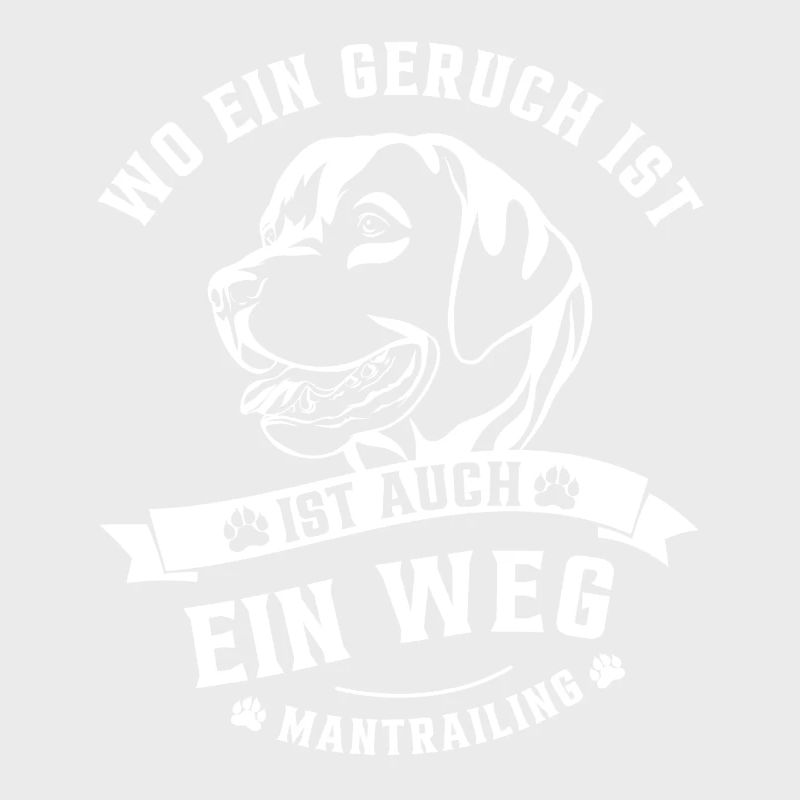 Mantrailing Labrador Wo ein Geruch da ein Weg