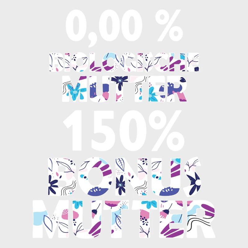 Bonus Mutter Mama Stiefmutter Muttertag Geschenk