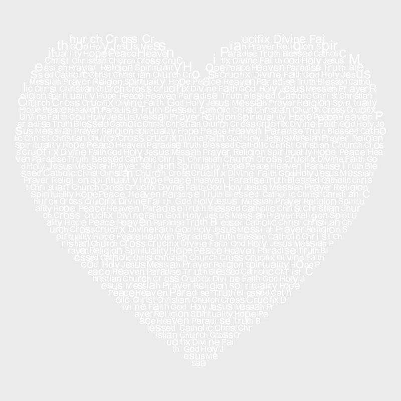 Texte Impression Collage Cœur