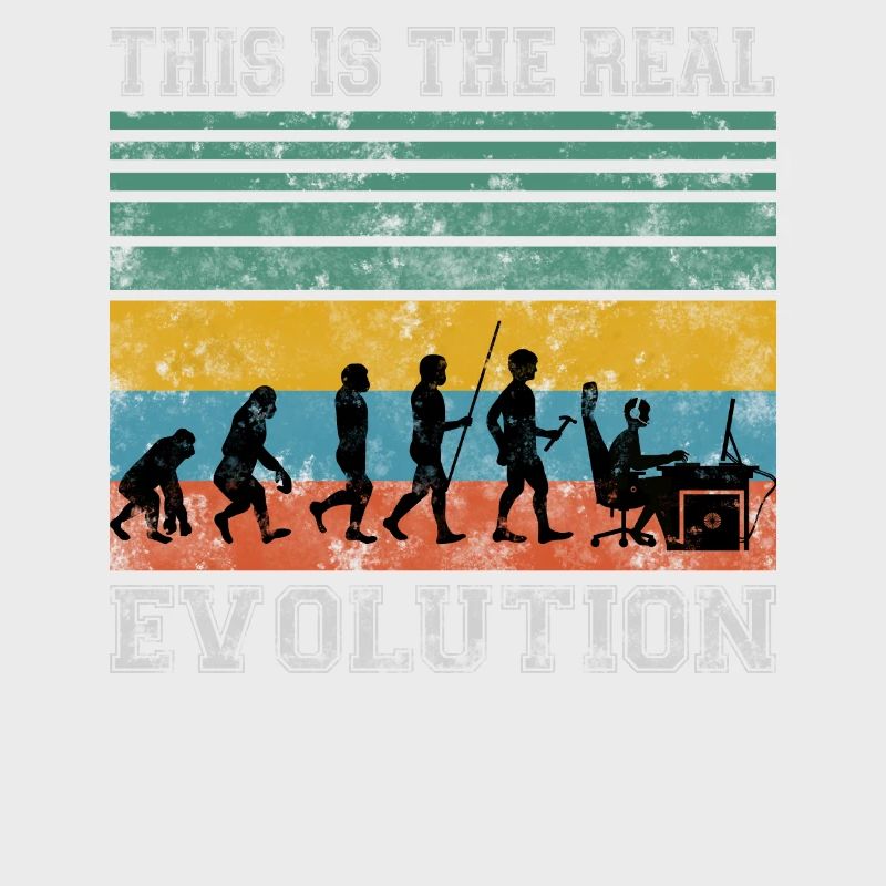 Zocker Gamer Evolution Shirt Geschenk