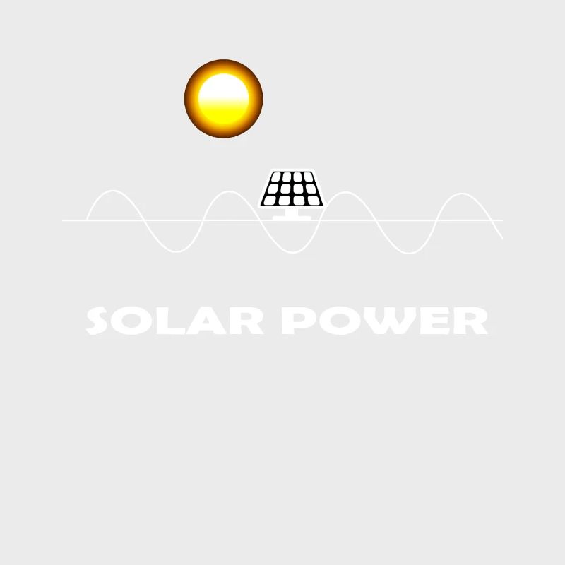 ECG Heartline Sine Sun Solar Panel Renewable