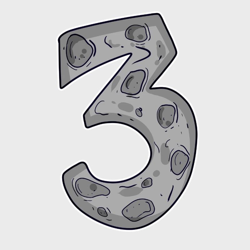 Trois - 3 - Numéro 3 - Numéro 3