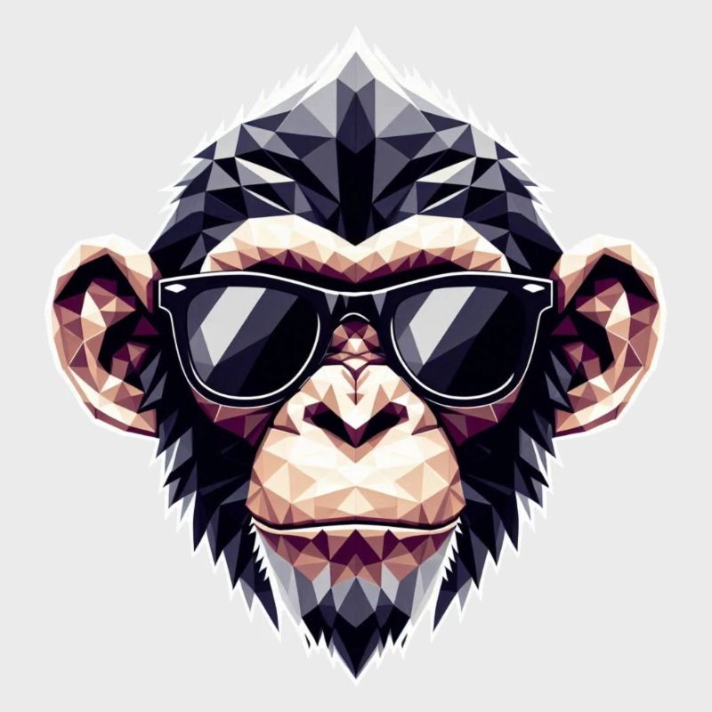 Lunettes de Singe Polygone