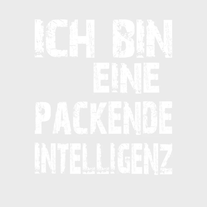 KI Spruch Ich bin eine packende Intelligenz