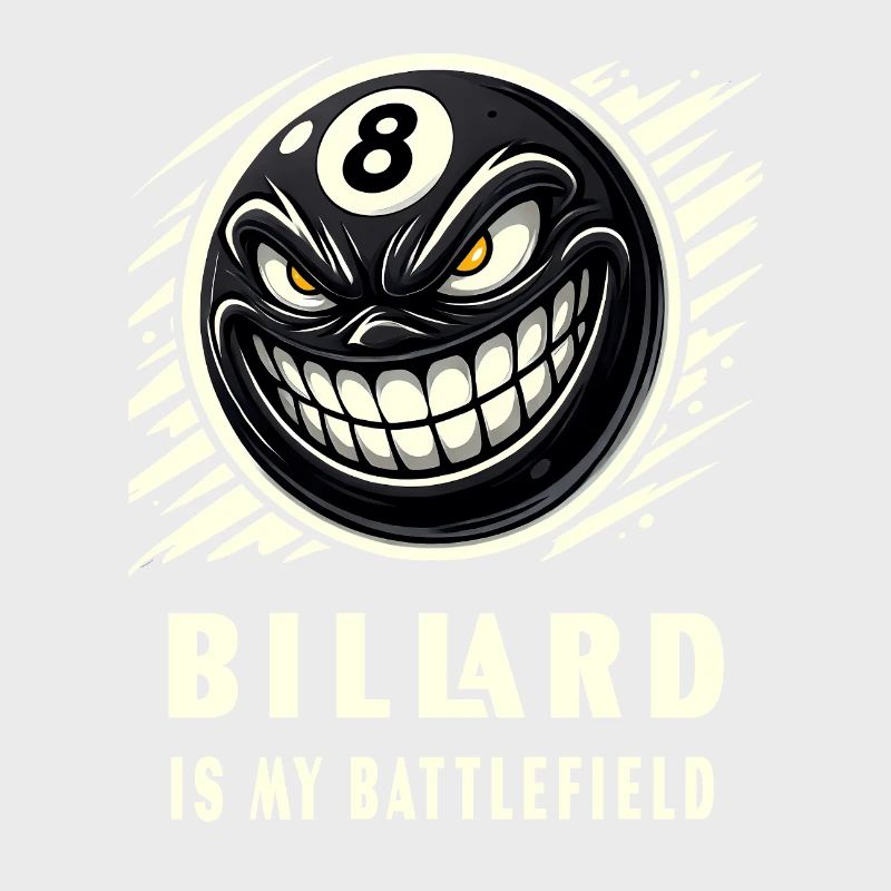 Le billard est mon champ de bataille