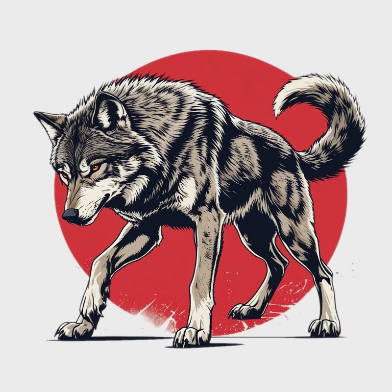 Epischer Wolf