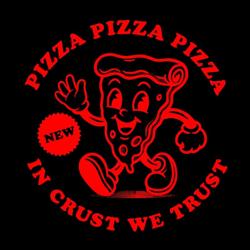 Pizza In Crust we trust Pizzabäcker Lieferdienst