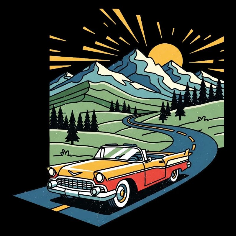 Old school car