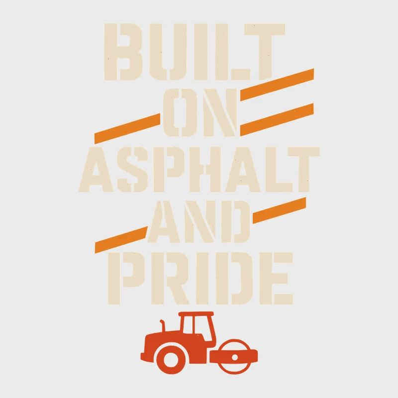 Road Construction Team Asphalt Concrete Team