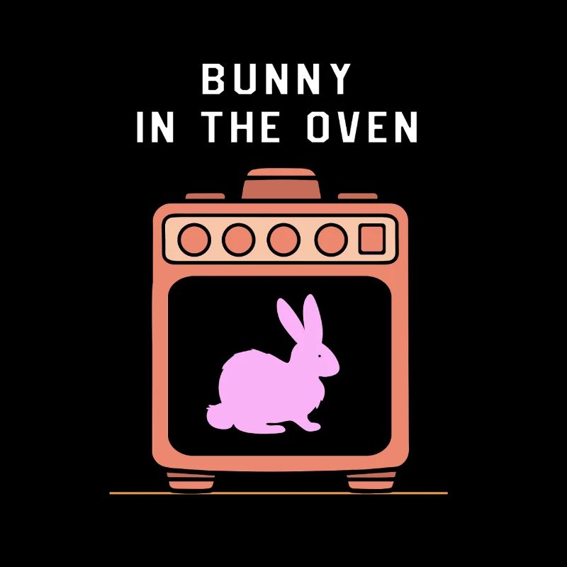 Werdende Mutter Ostern Gender Reveal