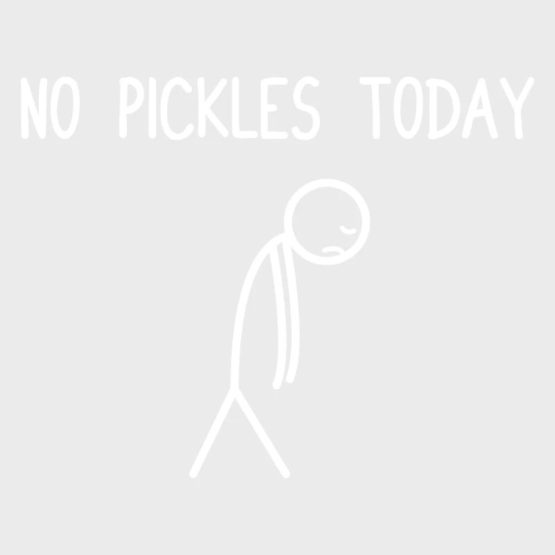 Pas de cornichons aujourd’hui Cornichon de concombre Amateurs de concombre