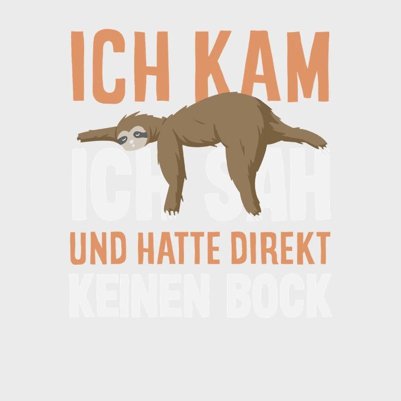 Funny Sloth No Motivation Saying