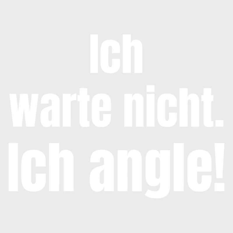 Ich angle Spruchblock