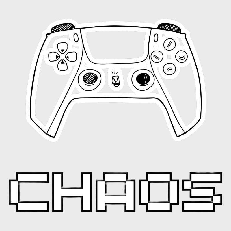 Controlled Chaos – Gaming Controller Chaos Design 