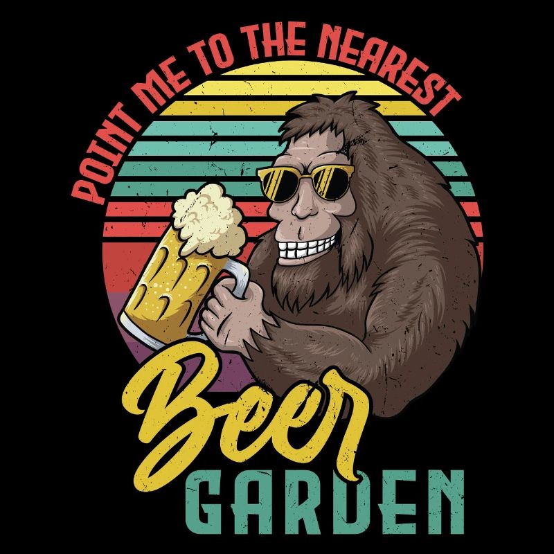 Sasquatch Biergarten Retro